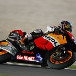 MotoGP: Repsol Honda Team, Dani Pedrosa in the Qatar Grand Prix Free Practice Photo 01