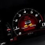 2013 SRT Viper GTS 7 inch instrument cluster display