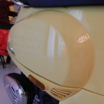 Beautifully crafted Monocoque of the Vespa in India