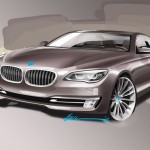 2012 BMW 7 Series Design Sketch