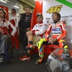 Filippo Preziosi, Ducati Corse General and Technical Director and Valentino Rossi, Ducati Team : 2012 MotoGP Grand Prix Of Portugal Qualifying 02