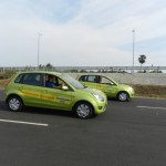 Ford Driving Skills For Life : 1 second distance between cars