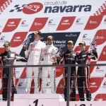 Podium GT1 World Championship 2012 Round 3 Navarra Spain
