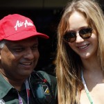 Jennifer Lawrence & Tony Fernandes, Caterham F1 Team 2012 Formula 1 Monaco Grand Prix 03