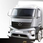 Mercedes Benz Antos : Design Sketch 02
