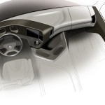 Mercedes Benz Antos : Interior Design Sketch
