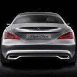 Diamond theme rear diffuser : Mercedes-Benz Concept Style Coupe 04