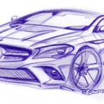 Mercedes-Benz Concept Style Coupe Design Sketch Exterior 10