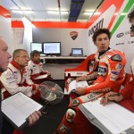 Nicky Hayden with Juan Martinez, Crew Chief, Ducati Team : 2012 MotoGP Grand Prix Of Portugal Qualifying 03
