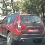 Renault Duster Convoy Spotted Chennai April 24 03