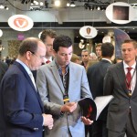 Mate Rimac with His Royal Highness Prince Albert II of Monaco in the Rimac Concept_One at the Top Marques Monaco