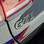 Volkswagen Golf GTI Black Dynamic Handmade GTI lettering on the boot lid