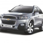 Facelifted Chevrolet Captiva India