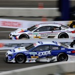 Martin Tomczyk (DEU), No.1, BMW M Performance Parts M3 DTM, BMW Team RMG, Joey Hand (USA), No.2, SAMSUNG BMW M3 DTM, BMW Team RMG, DTM 2012, Olympic Stadium, Munich