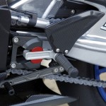 BMW HP4 Competition Package : HP rider footrest system, adjustable