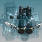 Bajaj Pulsar 200 NS Design : Cylinder Head