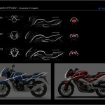 Bajaj Pulsar 200 NS Design Sketches : Evolution