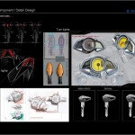 Bajaj Pulsar 200 NS Design Sketch : Key, Instrument Console