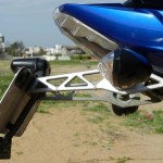 Bajaj Pulsar 200 NS Design : Number plate