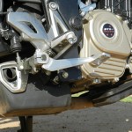 Bajaj Pulsar 200 NS : Exhaust