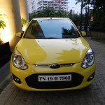 Ford Figo New Bright Yellow 01