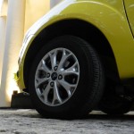 New Ford Figo Bright Yellow Kinetic Blue Alloys 01