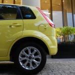 Ford Figo New Bright Yellow Kinetic Blue Alloys 02