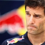 Mark Webber of Australia and Red Bull Racing is interviewed by the media during previews to the Malaysian Formula One Grand Prix at the Sepang Circuit on March 22, 2012 in Kuala Lumpur, Malaysia.