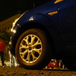 New Ford Figo Kinetic Blue : Alloys 01