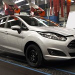 New Ford Fiesta with the 1.0 liter EcoBoost production begins