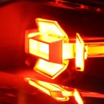 Audi CES 2013 3D design of tail lamps using OLED