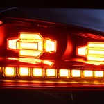 Audi CES 2013 3D design of tail lamps using OLED