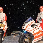 Ben Spies Andrea Andrea Iannone Pramac Racing Team at Wrooom '13