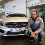 Lewis Hamilton CLA Class 01