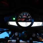 Mahindra 2 Wheelers Pantero Centuro Unveiling : White backlit dashboard