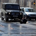 Mercedes-Benz G-Class in 'A Good Day To Die Hard ' shot at Moscow 02