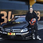 Robert Kubica Testing Valencia Mercedes AMG C Coupe DTM 01