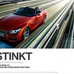 BMW Print Ad 2013 - Design & Dynamism by Uwe Düttmann featuring the BMW Z4