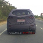 Hyundai 'Storm Edge' Santa Fe testing in India 01
